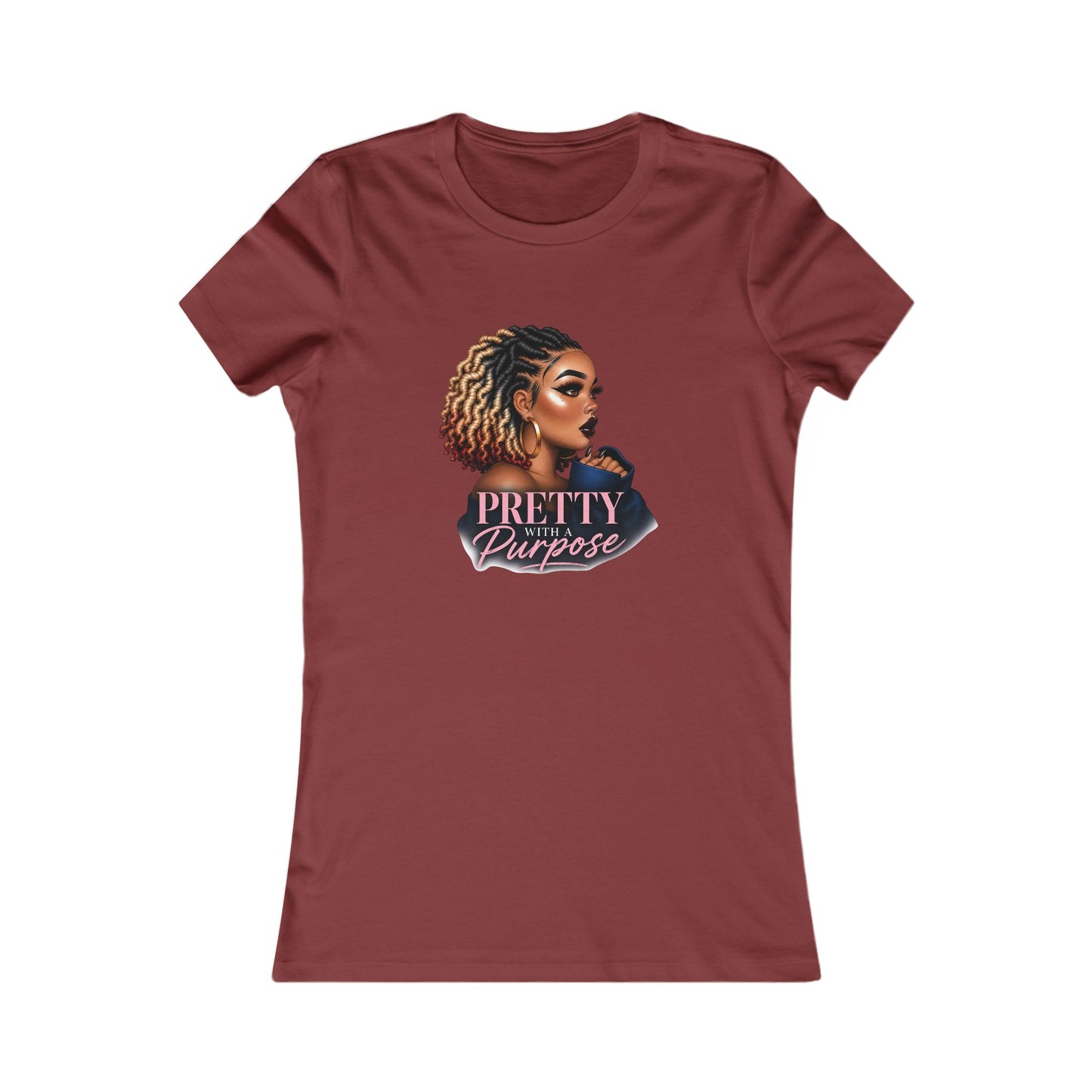 Pretty With Purpose Tee — Women's Empowerment Graphic Shirt