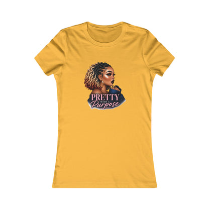 Pretty With Purpose Tee — Women's Empowerment Graphic Shirt