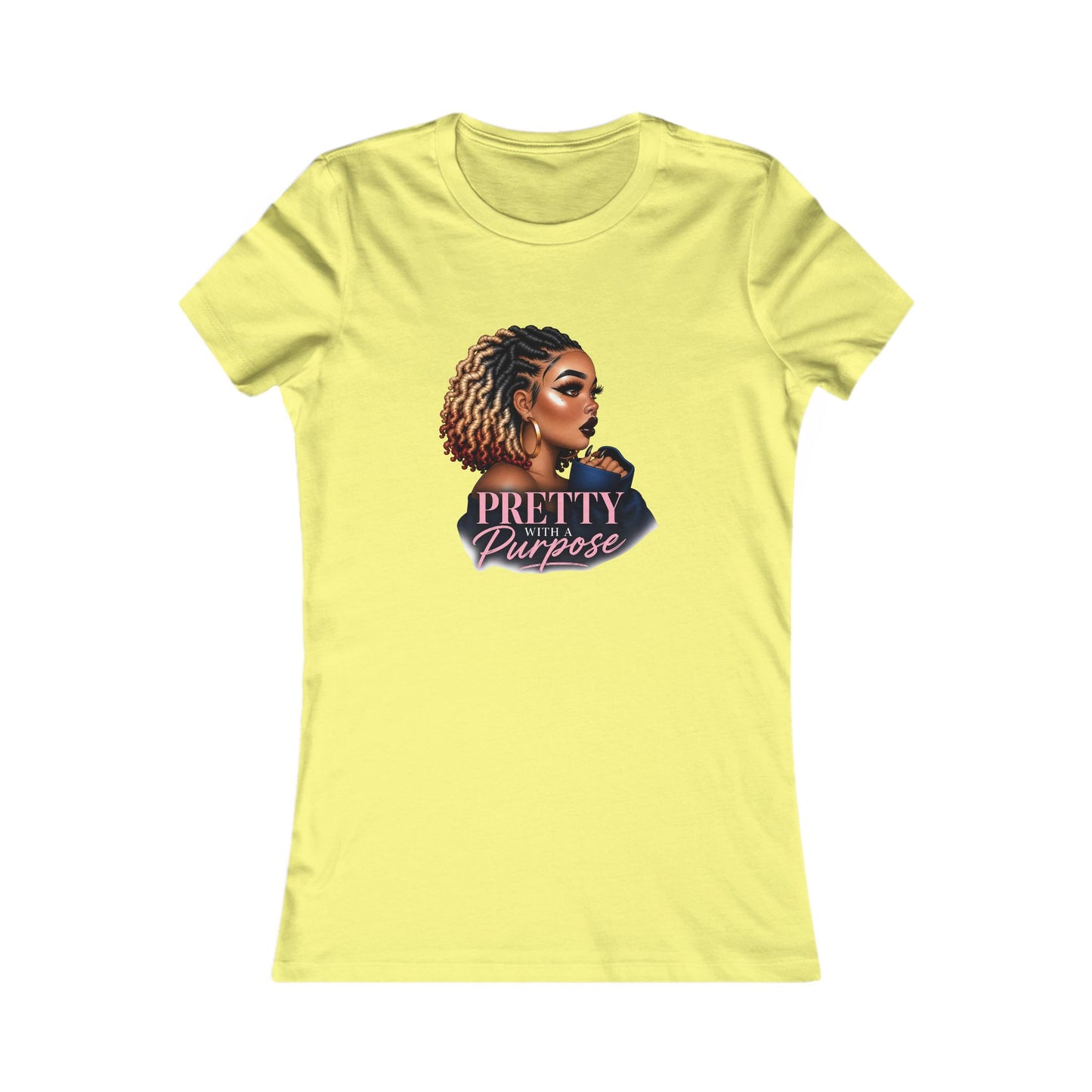 Pretty With Purpose Tee — Women's Empowerment Graphic Shirt