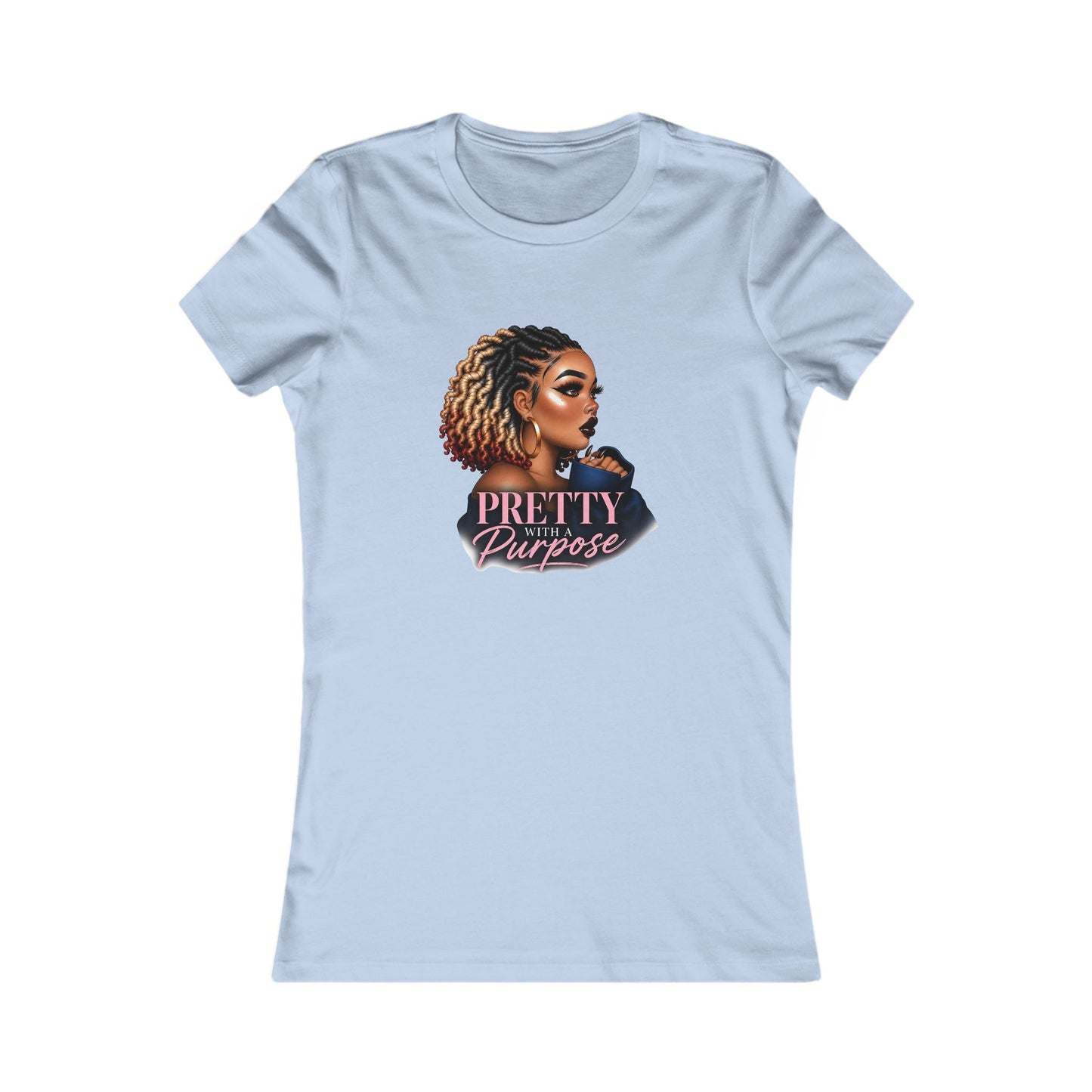 Pretty With Purpose Tee — Women's Empowerment Graphic Shirt