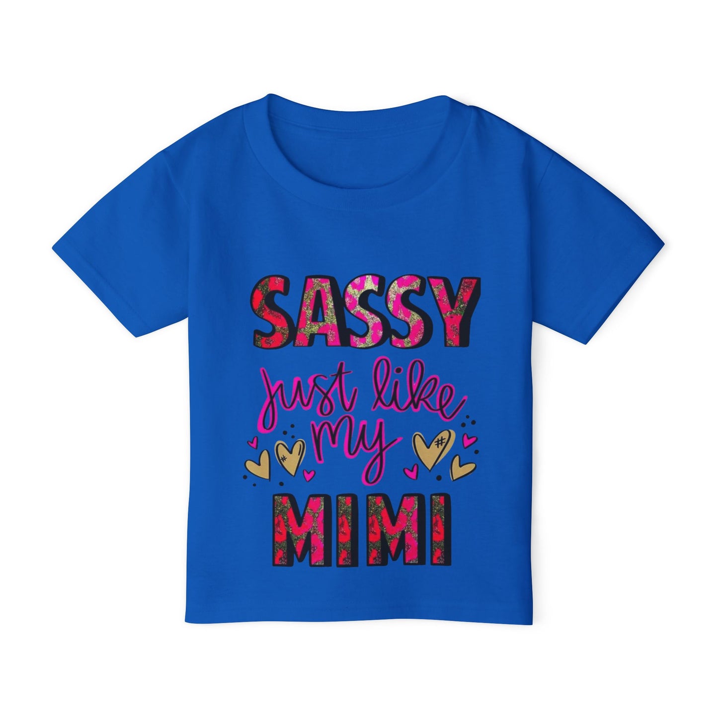 Toddler T-Shirt — “Sassy Just Like My Mimi” Tee