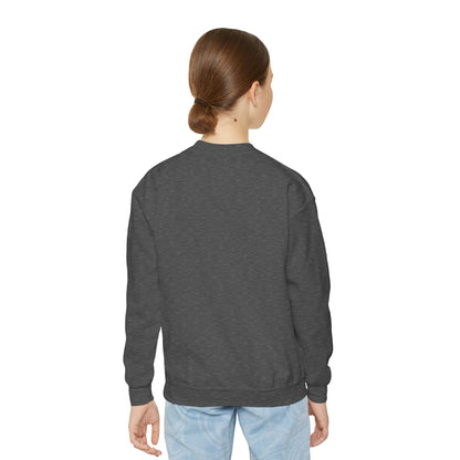 Youth Crewneck Sweatshirt — Graphic Money Hand Print
