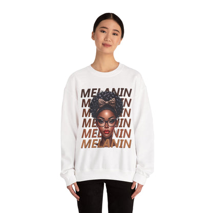 Melanin Inspired Unisex Heavy Blend™ Crewneck Sweatshirt