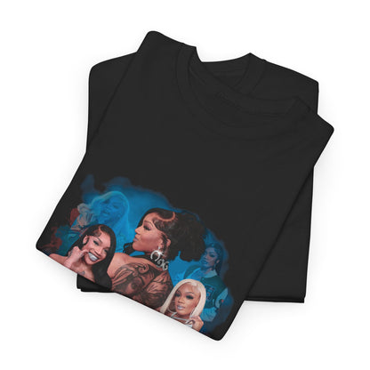 GloRilla Inspired Unisex Heavy Cotton Tee - Trendy Graphic T-Shirt for Everyday Style - Williams Boutique 