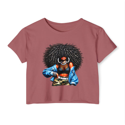 Afro Beat Festival Crop Top Tee