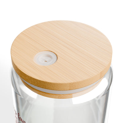 16oz Valentine Sipper Glass – “My Favorite Valentine Calls Me Grammy”