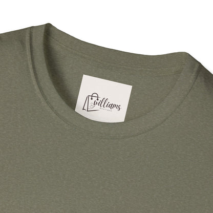 Unisex Softstyle T-Shirt - 'Anointed & Unbothered' Psalm 23:5 | Comfortable Christian Tee