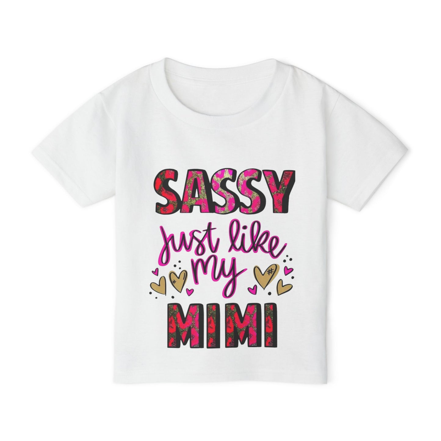 Toddler T-Shirt — “Sassy Just Like My Mimi” Tee