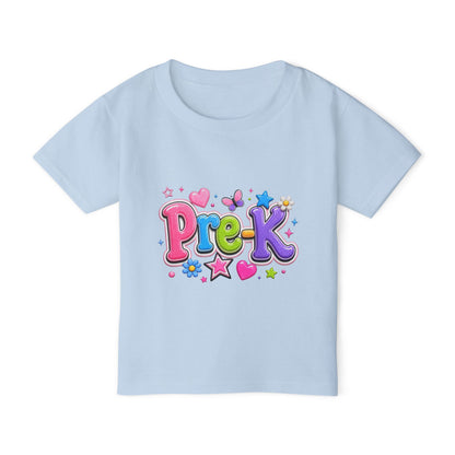 Pre-K Toddler T-Shirt — Colorful Cute Preschool Back-to-School Tee