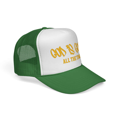 God Is Good Trucker Hat — ‘God Is Good All The Time’ Faith Mesh Cap