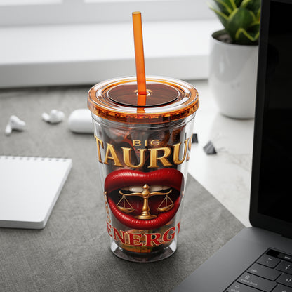 Tumbler — Big Taurus Energy Straw Cup