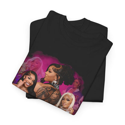 GloRilla Graphic Unisex Heavy Cotton Tee - Casual Streetwear for Music Lovers - Williams Boutique 