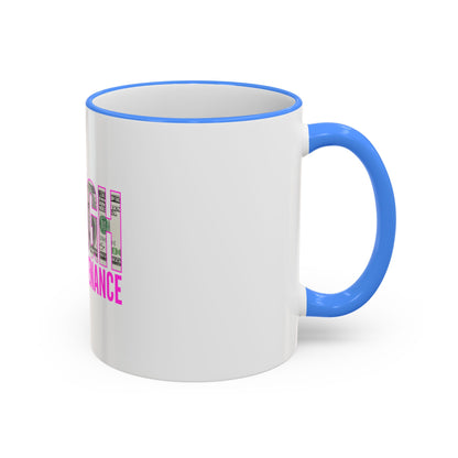 High Maintenance Lipstick Accent Rim Mug