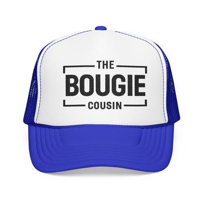Bougie Foam Trucker Hat — 'The Bougie' Embroidered Mesh Cap