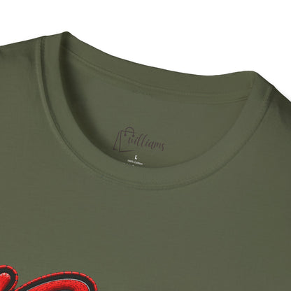T-Shirt — "God Don’t Play About Me" Bold Script Christian Graphic Tee