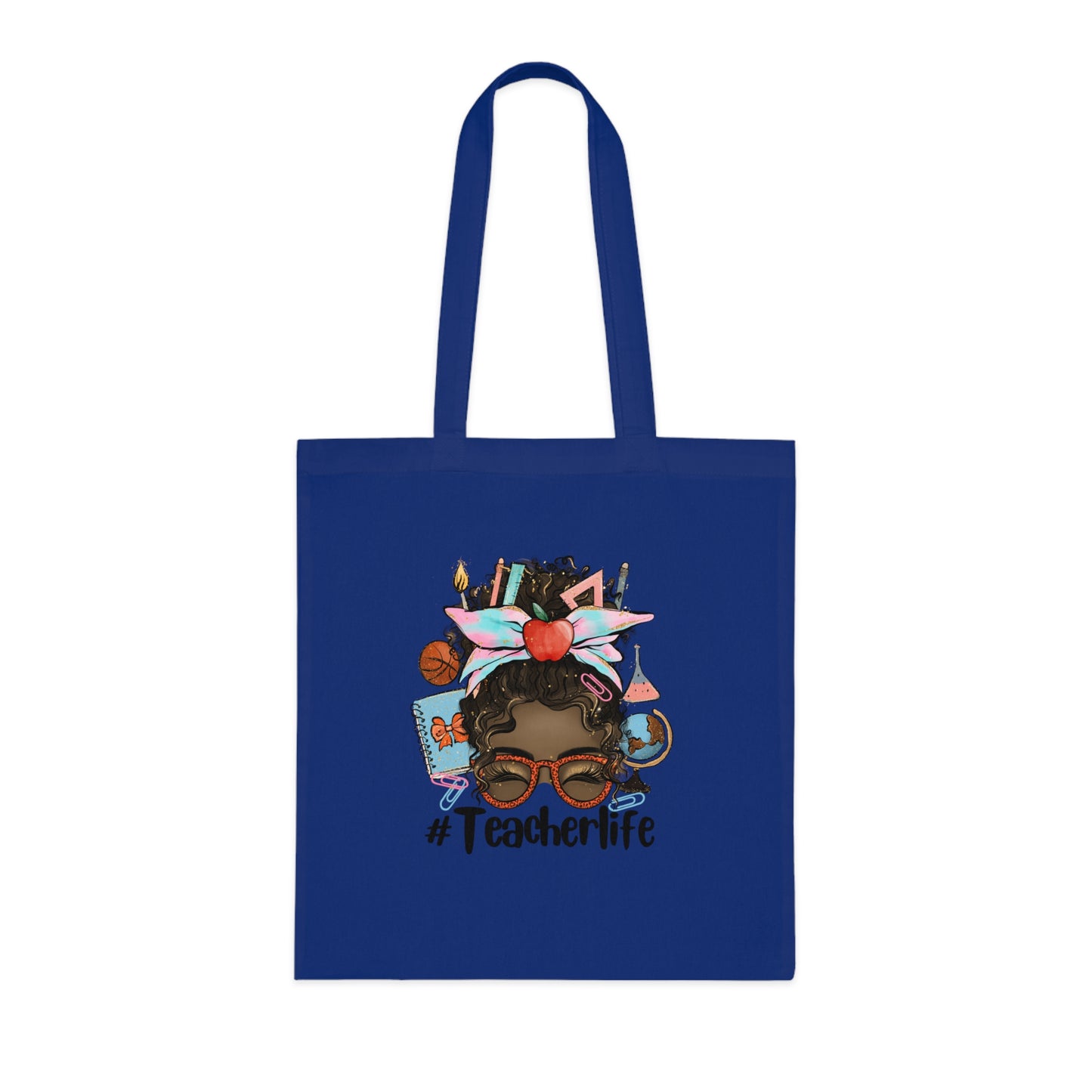 #Teacherlife Tote Bag, Eco-Friendly Tote