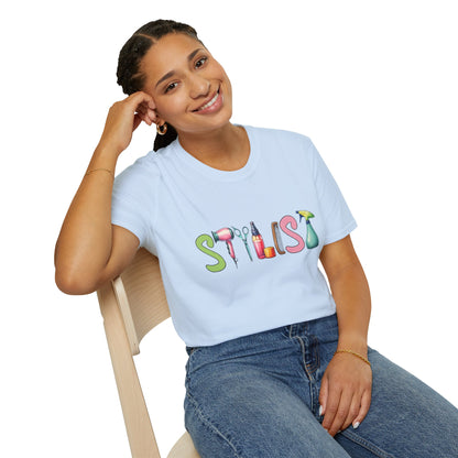 Stylist Tools Graphic T-Shirt — Salon Hairdresser Tee