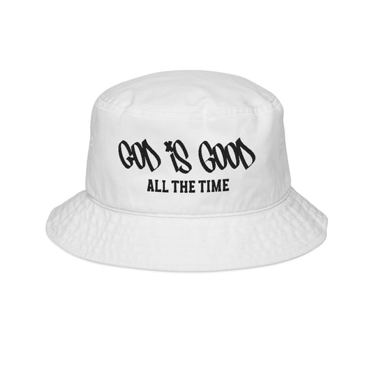 God Is Good Bucket Hat — 'God Is Good All The Time' Faith Base