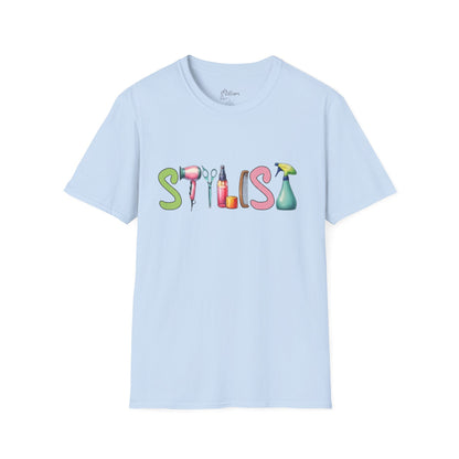 Stylist Tools Graphic T-Shirt — Salon Hairdresser Tee