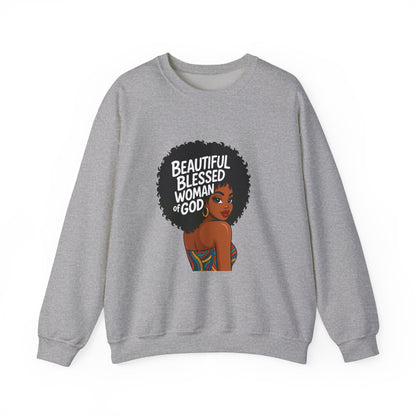 Beautiful Blessed Woman of God Sweatshirt