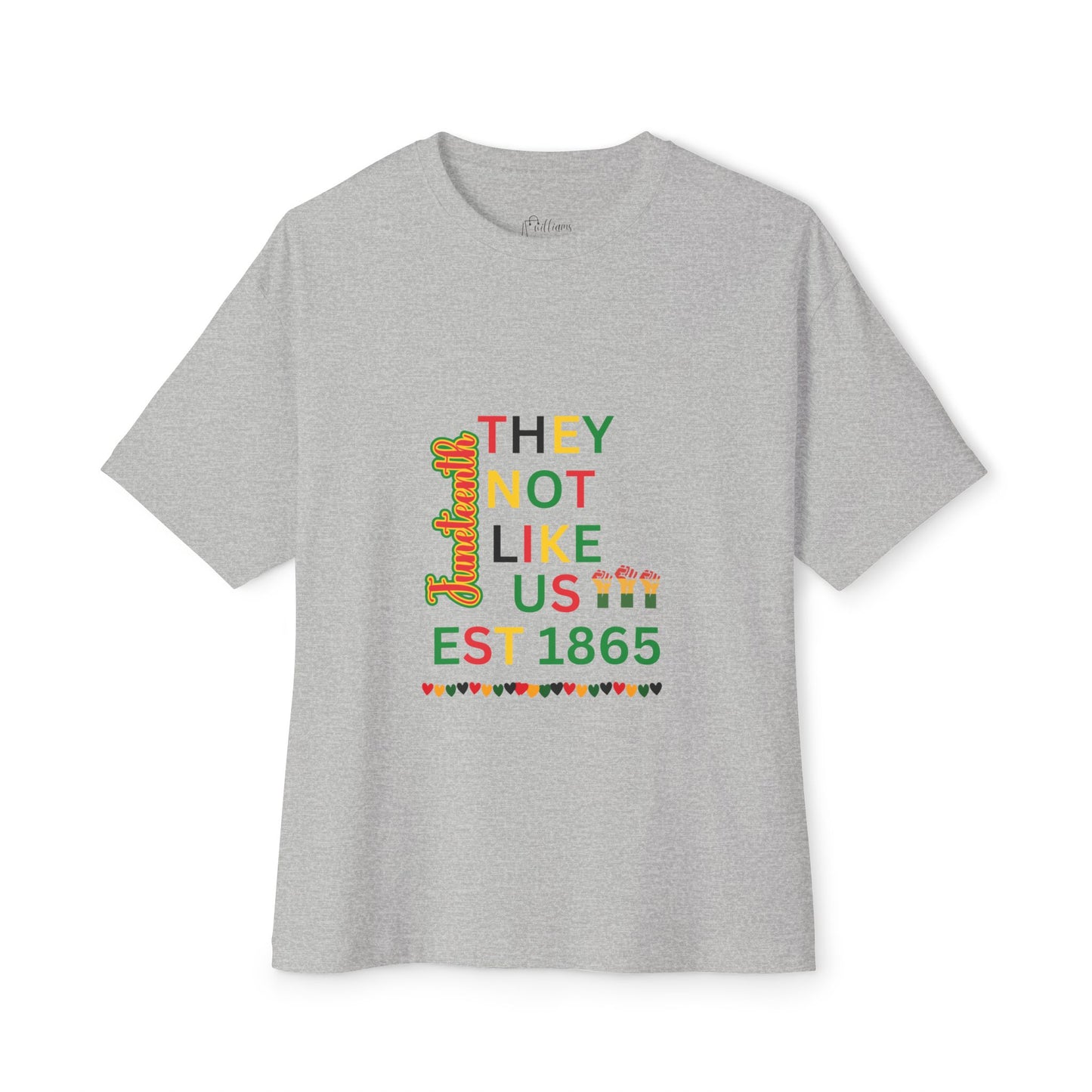 They Not Like Us Est. 1865 T-Shirt — Vintage Civil Rights Tribute Tee