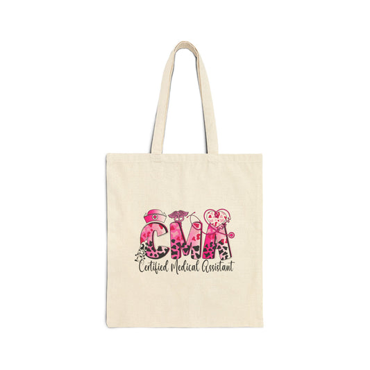 CMA Certified Medical Assistant Tote Bag, Eco-Friendly