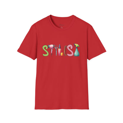 Stylist Tools Graphic T-Shirt — Salon Hairdresser Tee