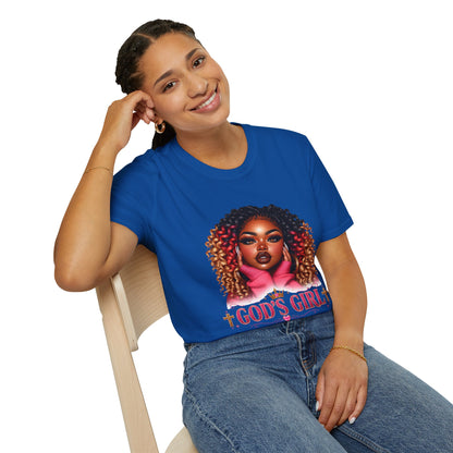 God's Girl Graphic T-Shirt — Afrocentric Faith Tee