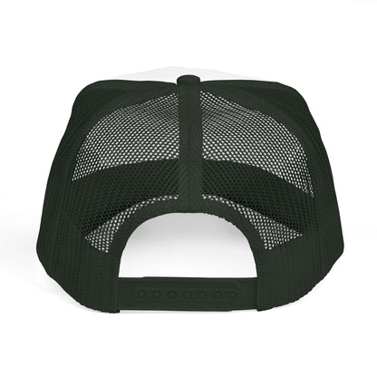 Bougie Foam Trucker Hat — 'The Bougie' Embroidered Mesh Cap