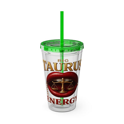 Tumbler — Big Taurus Energy Straw Cup