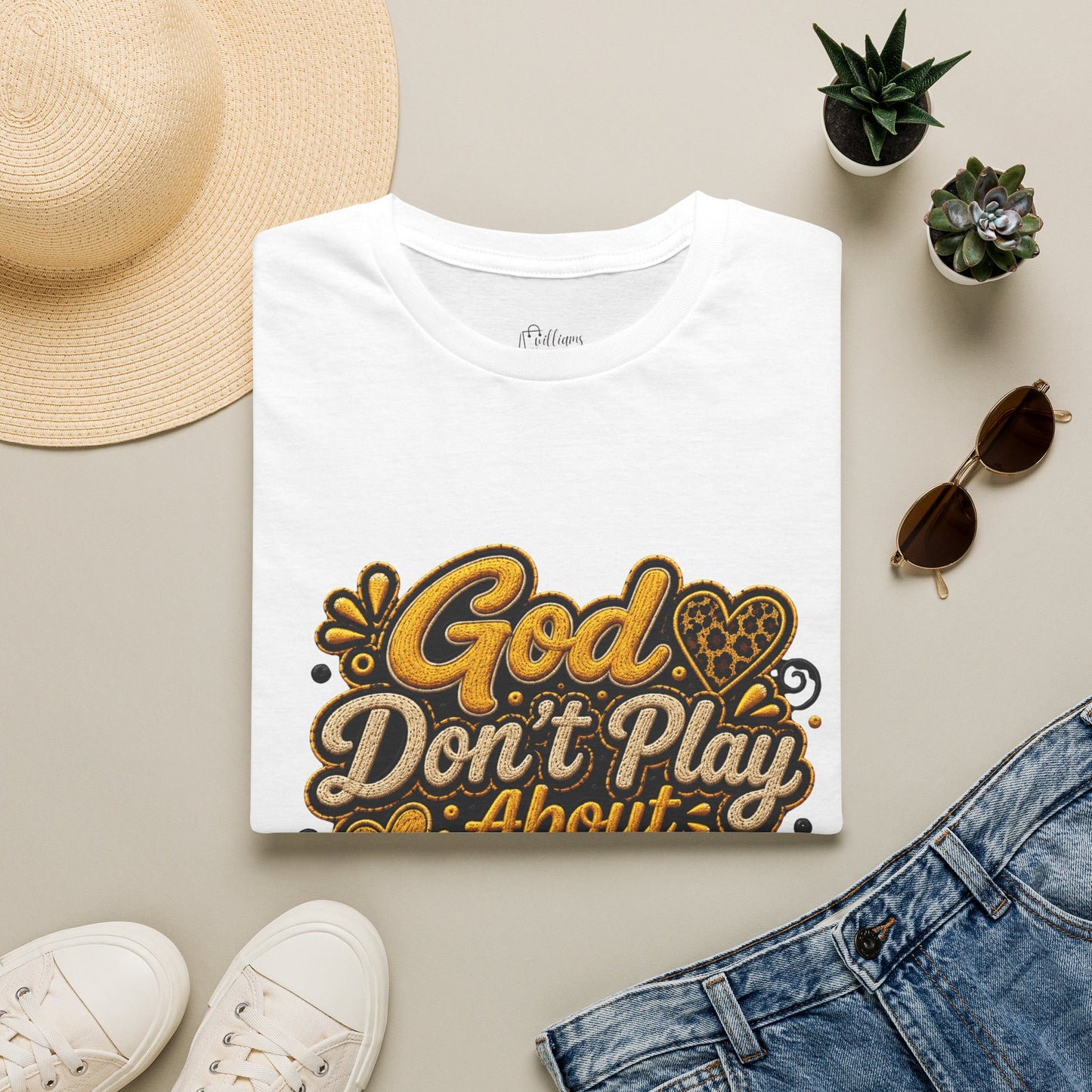 God Don’t Play About Me T-Shirt — Faith-Based Christian Graphic Tee