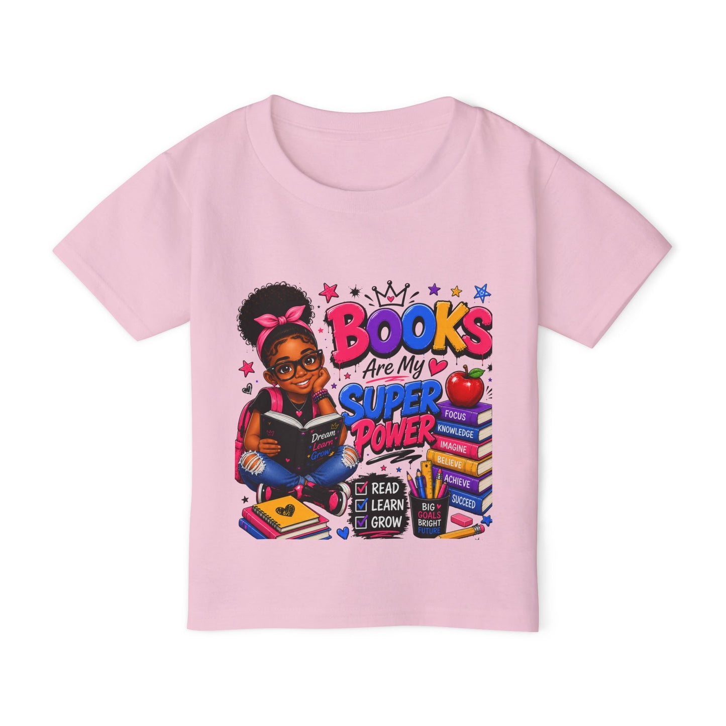 Books Are My Superpower Toddler T-Shirt
