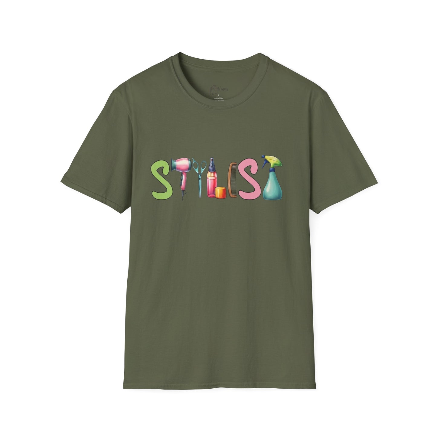 Stylist Tools Graphic T-Shirt — Salon Hairdresser Tee