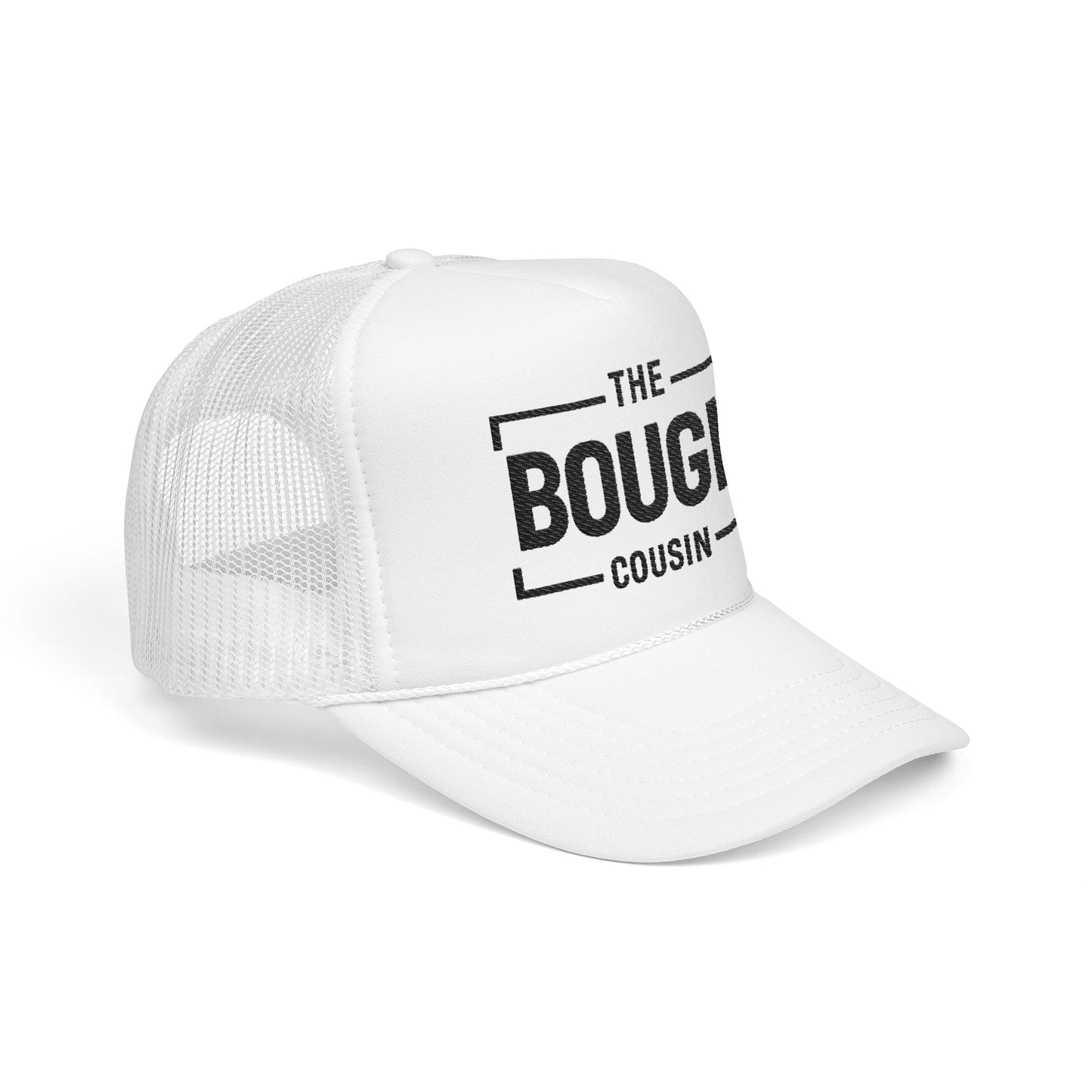 Bougie Foam Trucker Hat — 'The Bougie' Embroidered Mesh Cap