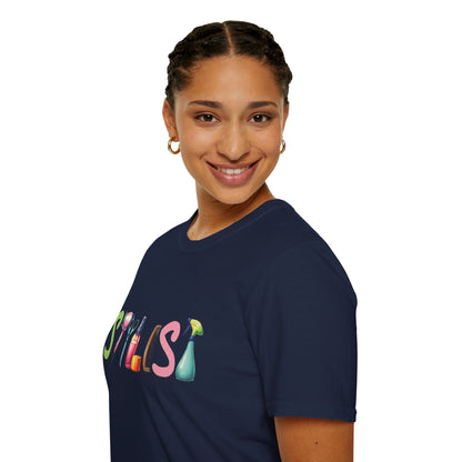 Stylist Tools Graphic T-Shirt — Salon Hairdresser Tee