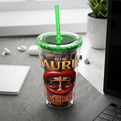 Tumbler — Big Taurus Energy Straw Cup