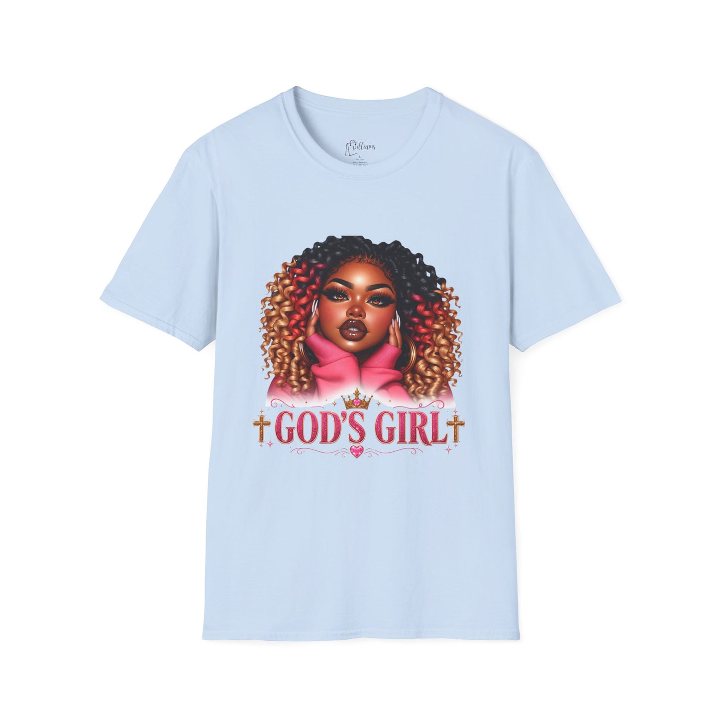 God's Girl Graphic T-Shirt — Afrocentric Faith Tee