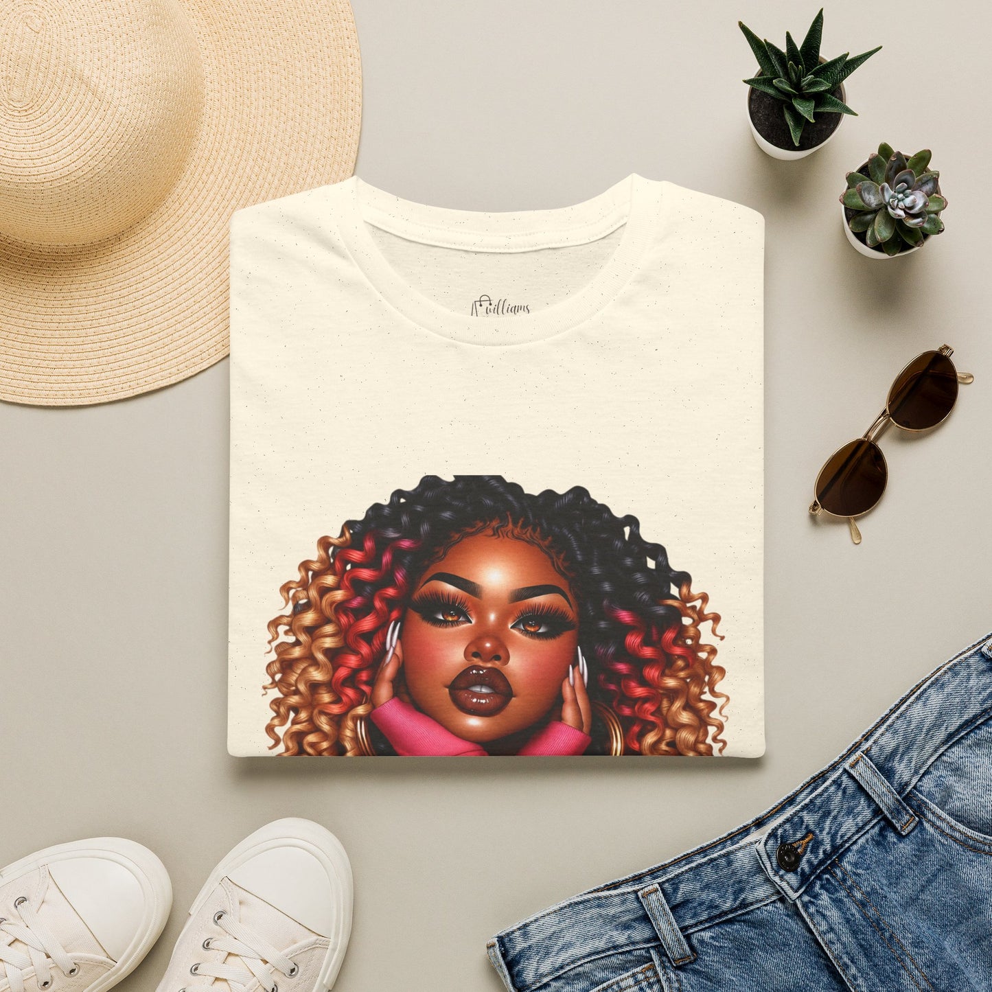 God's Girl Graphic T-Shirt — Afrocentric Faith Tee