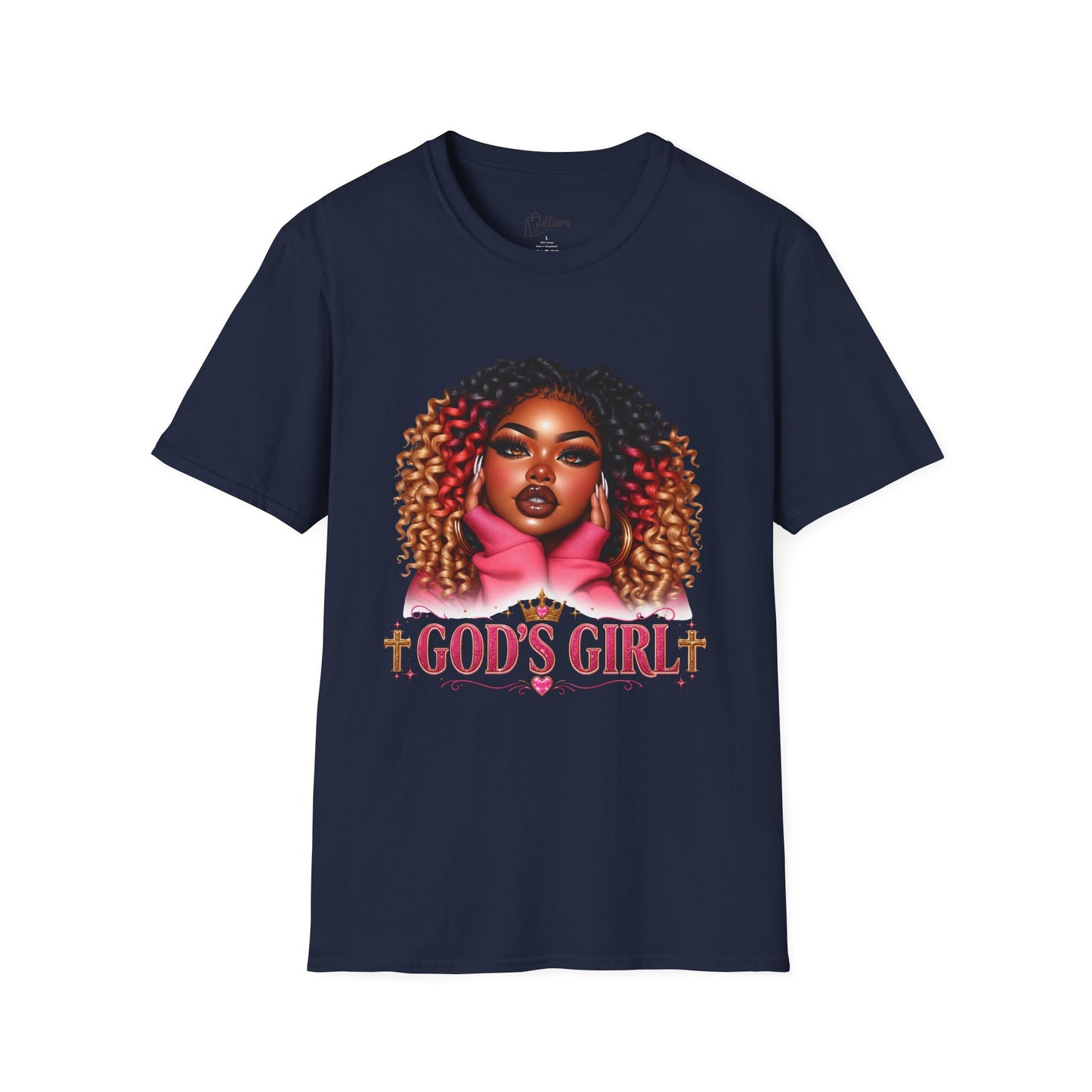 God's Girl Graphic T-Shirt — Afrocentric Faith Tee