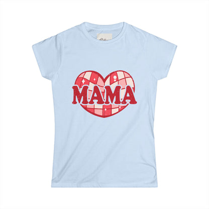 Women's Mama Retro Softstyle Tee