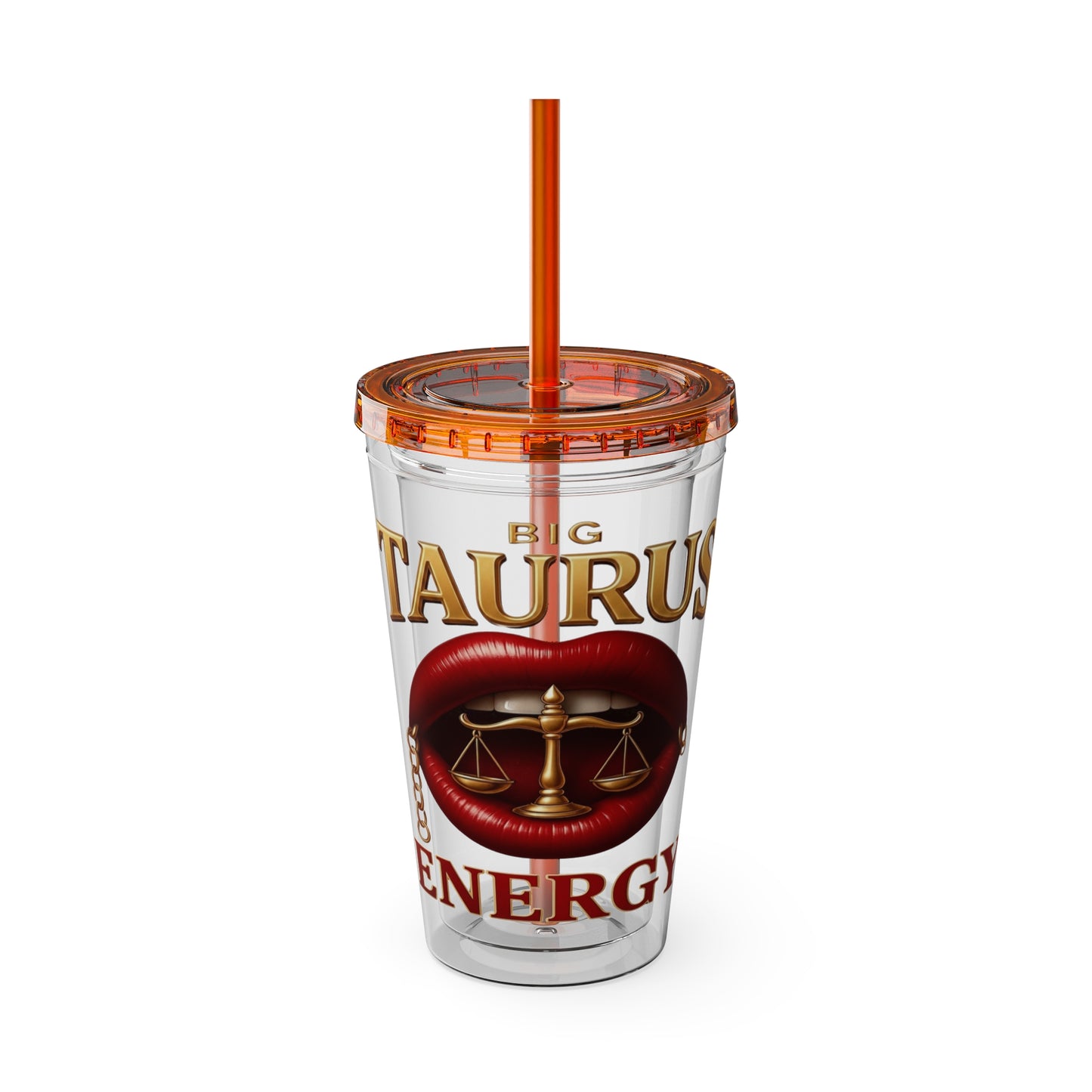 Tumbler — Big Taurus Energy Straw Cup