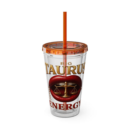 Tumbler — Big Taurus Energy Straw Cup