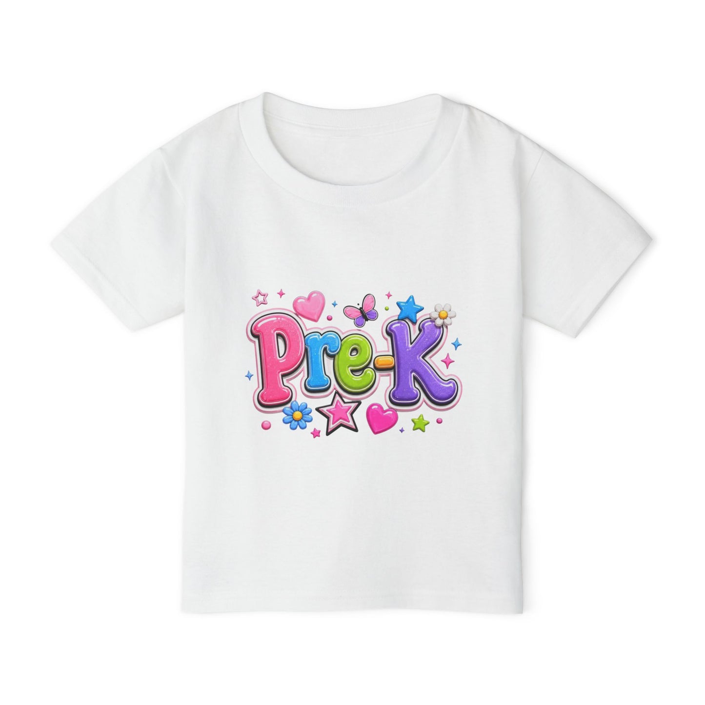 Pre-K Toddler T-Shirt — Colorful Cute Preschool Back-to-School Tee