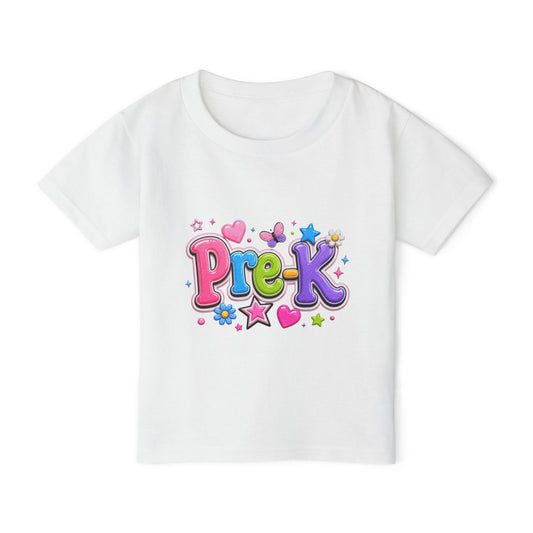 Pre-K Toddler T-Shirt — Colorful Cute Preschool Back-to-School Tee