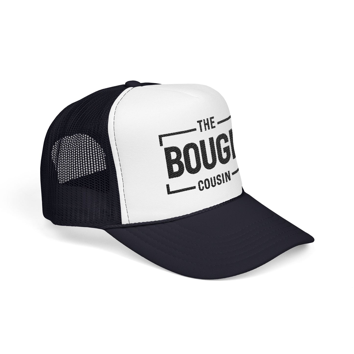 Bougie Foam Trucker Hat — 'The Bougie' Embroidered Mesh Cap