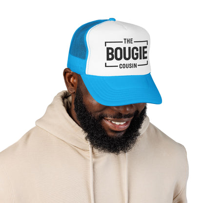 Bougie Foam Trucker Hat — 'The Bougie' Embroidered Mesh Cap