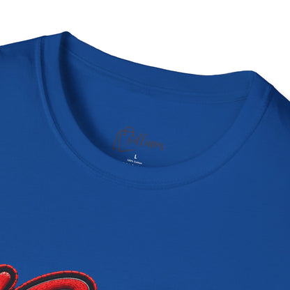 T-Shirt — "God Don’t Play About Me" Bold Script Christian Graphic Tee