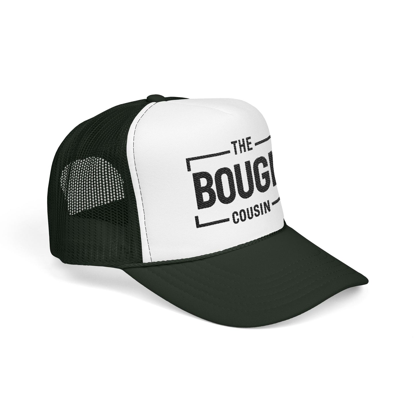 Bougie Foam Trucker Hat — 'The Bougie' Embroidered Mesh Cap
