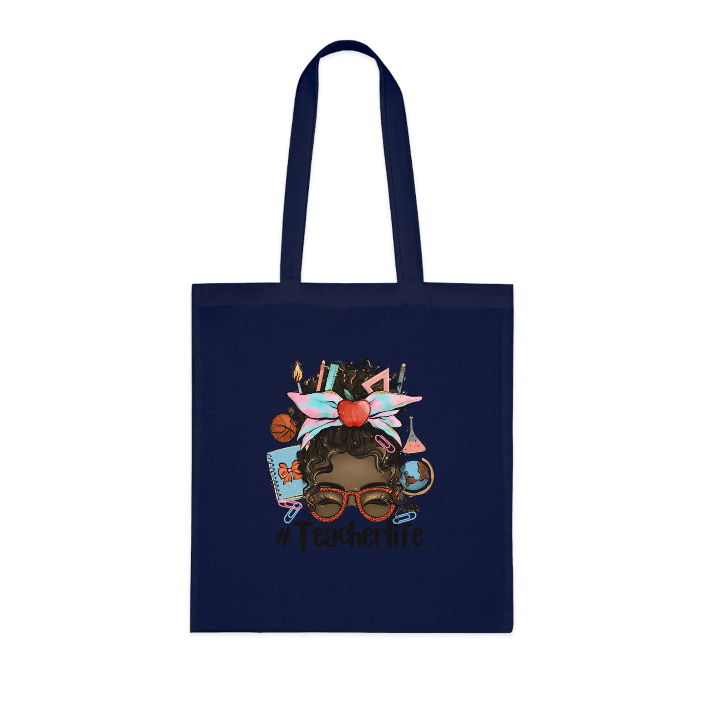 #Teacherlife Tote Bag, Eco-Friendly Tote