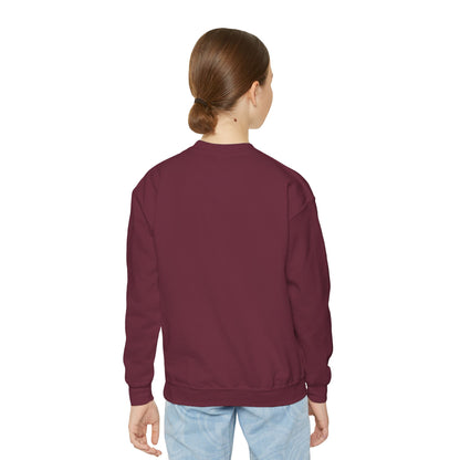 Youth Crewneck Sweatshirt — Graphic Money Hand Print